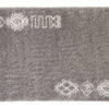 Covor Boho cu Ciucuri Gri Etnic Shaggy