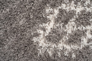 Covor Boho cu Ciucuri Gri Etnic Shaggy