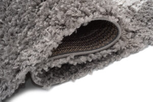 Covor Boho cu Ciucuri Gri Etnic Shaggy