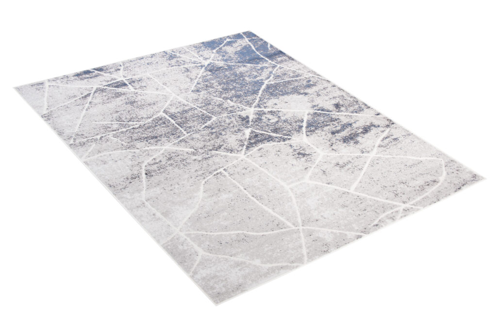 Covor Sky Gri Albastru Abstract Linii