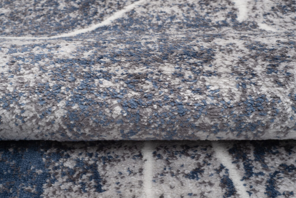Covor Sky Gri Albastru Abstract Linii