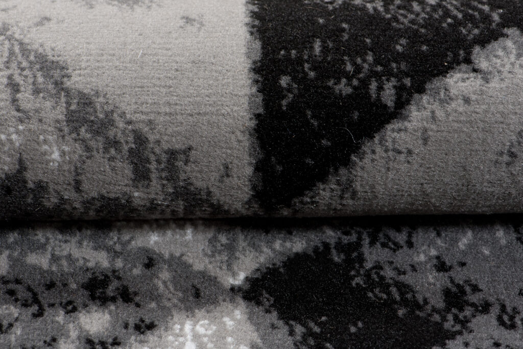 Covor Luxury Gri Geometric Triunghiuri