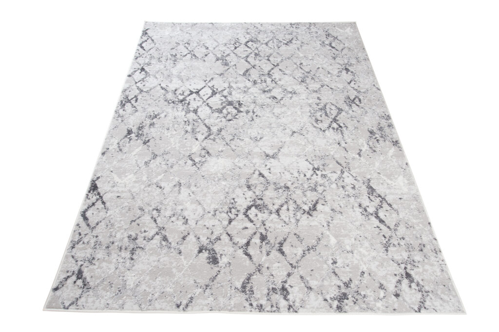Covor Sky Gri Geometric Diamante