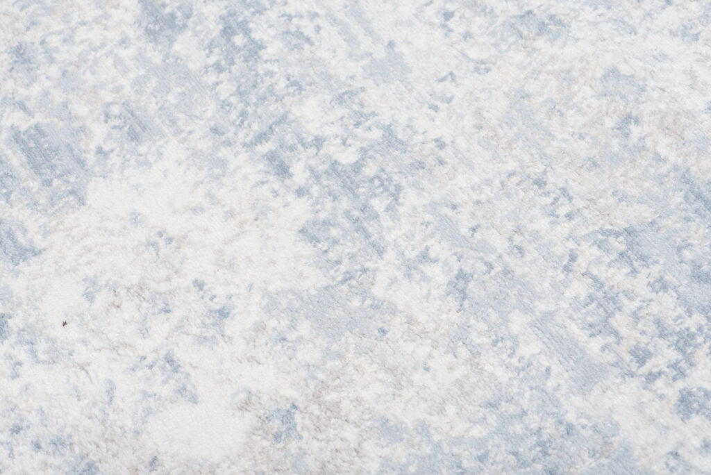 Covor Sky Albastru Geometric Diamante