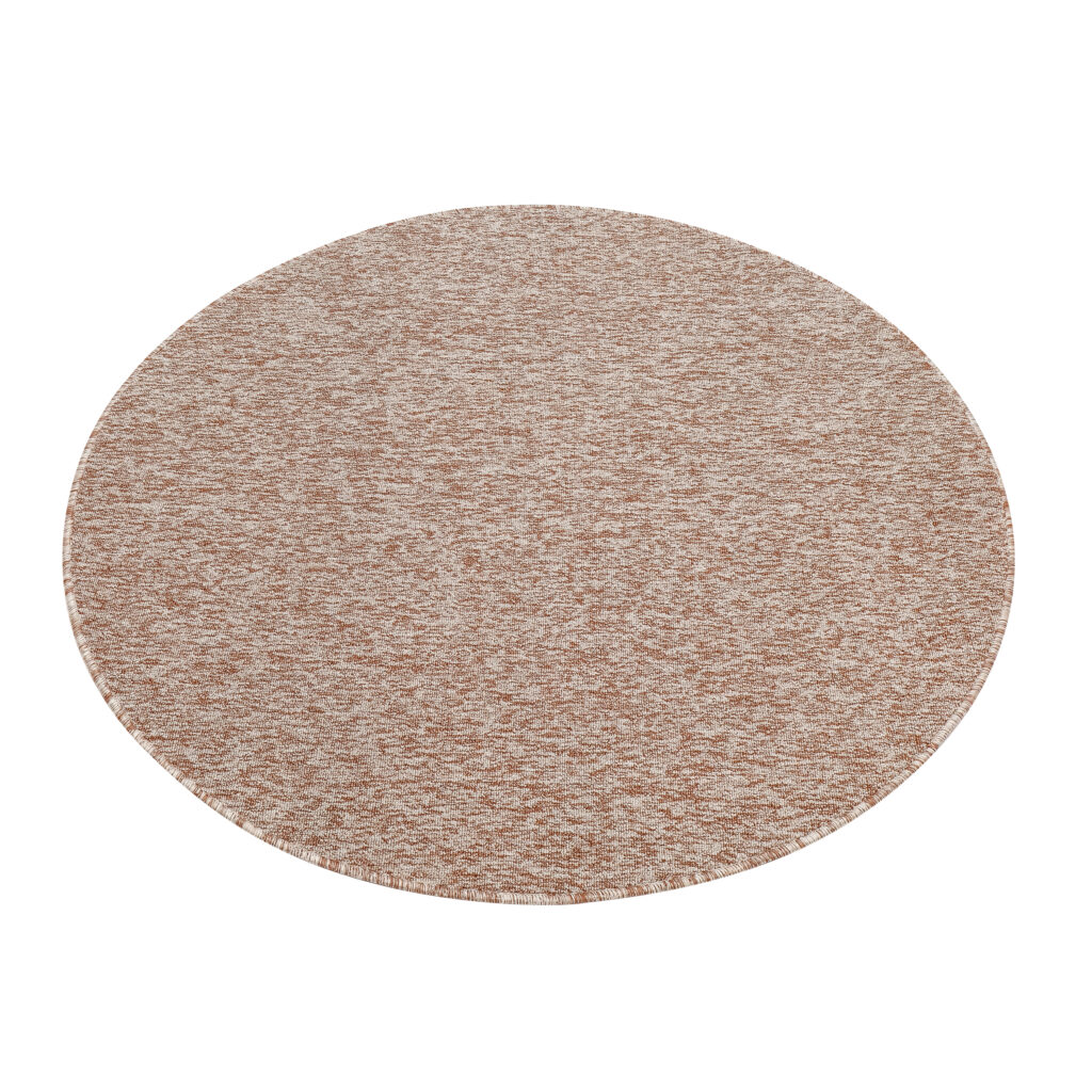 Covor Nizza Rotund Bej Modern Antiderapant