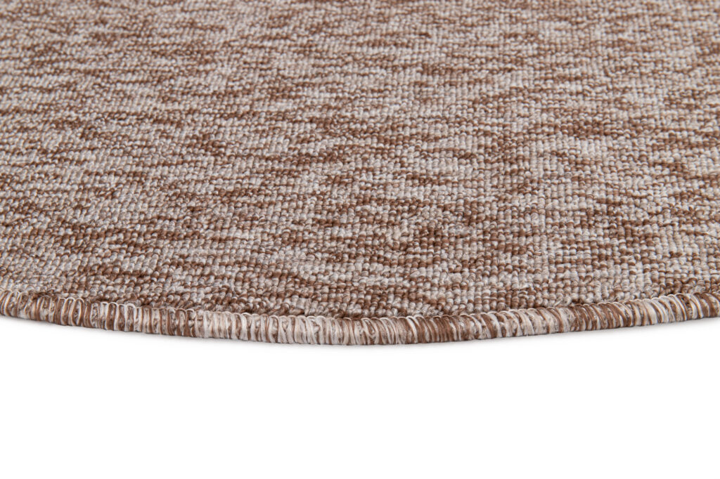 Covor Nizza Rotund Bej Modern Antiderapant