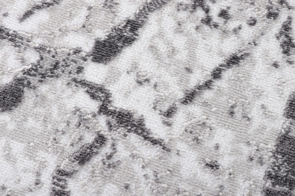 Covor Sky Rotund Gri Deschis Modern Lemn