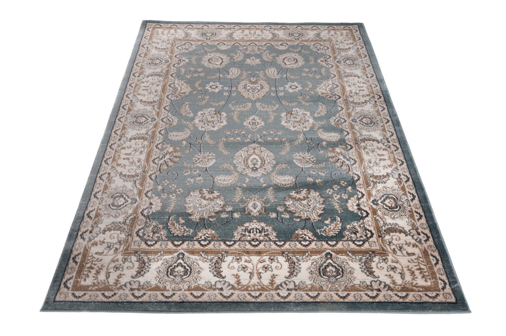 Covor Colorado Clasic Albastru Bej Ornamente