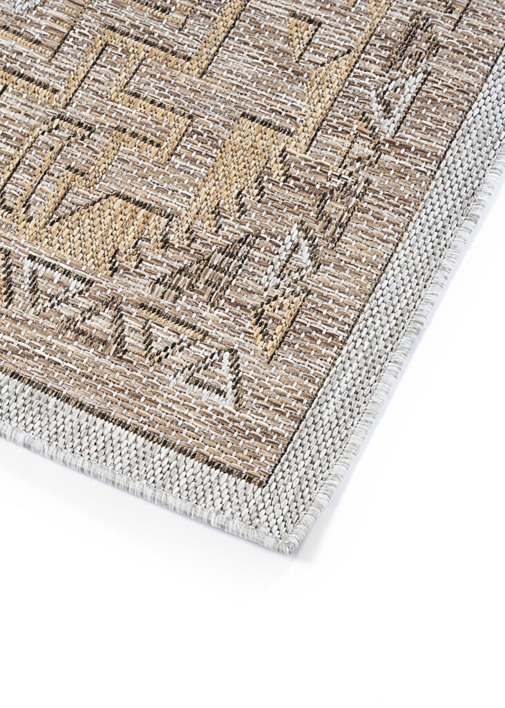 Covor de Exterior Yucana Maro Gri Vintage