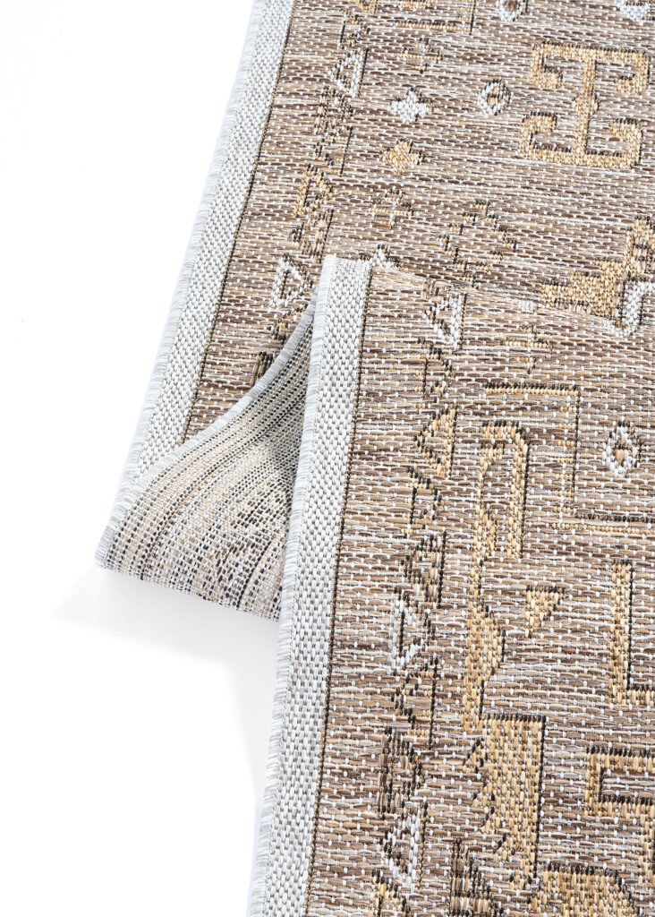 Covor de Exterior Yucana Maro Gri Vintage