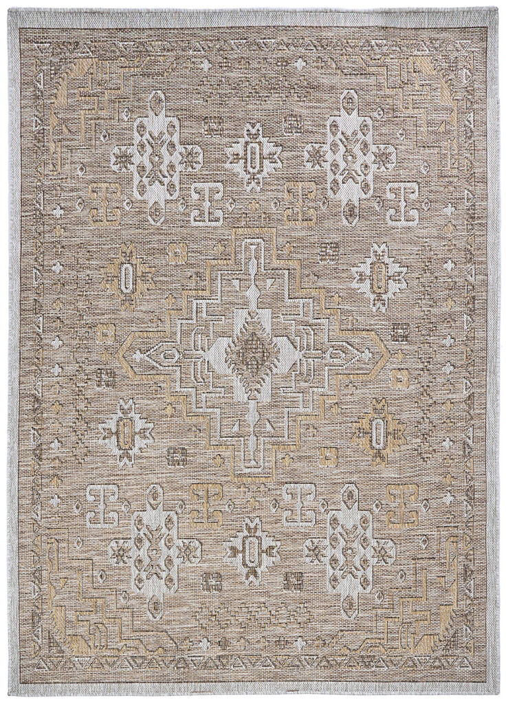 Covor de Exterior Yucana Maro Gri Vintage