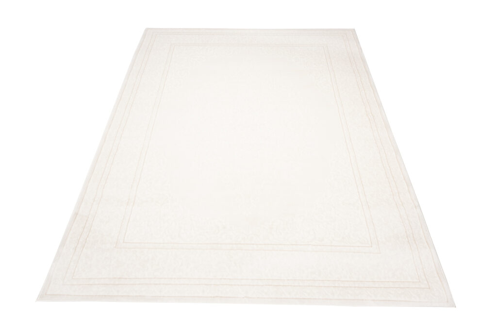 Covor Hera Crem Ornamente Vintage Efect 3D