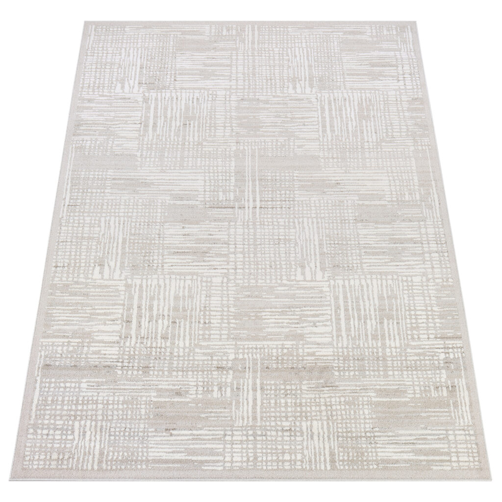 Covor Trend Bej Modern Linii