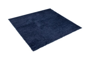 Covor Essence Pătrat Shaggy Bleumarin
