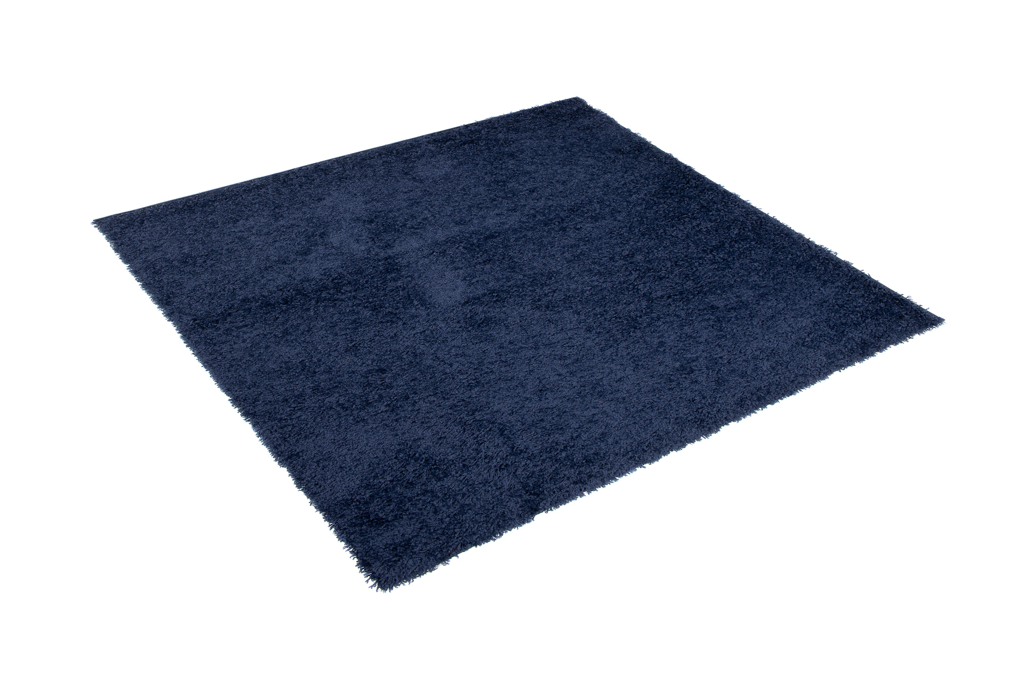 Covor Essence Pătrat Shaggy Bleumarin