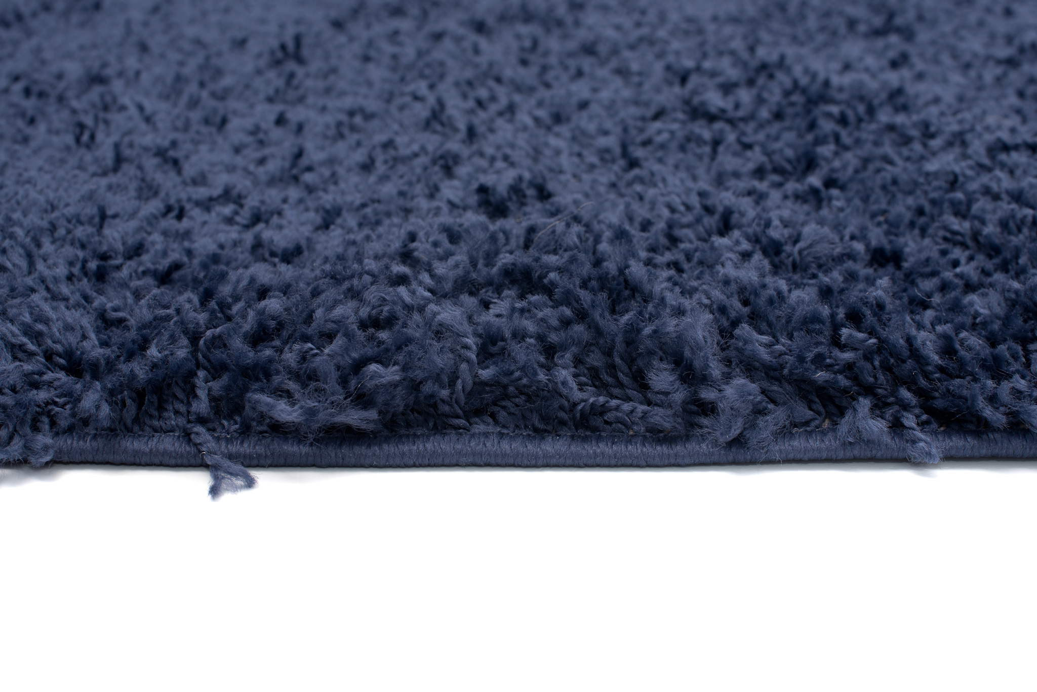 Covor Essence Pătrat Shaggy Bleumarin