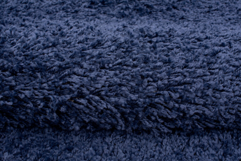 Covor Essence Pătrat Shaggy Bleumarin