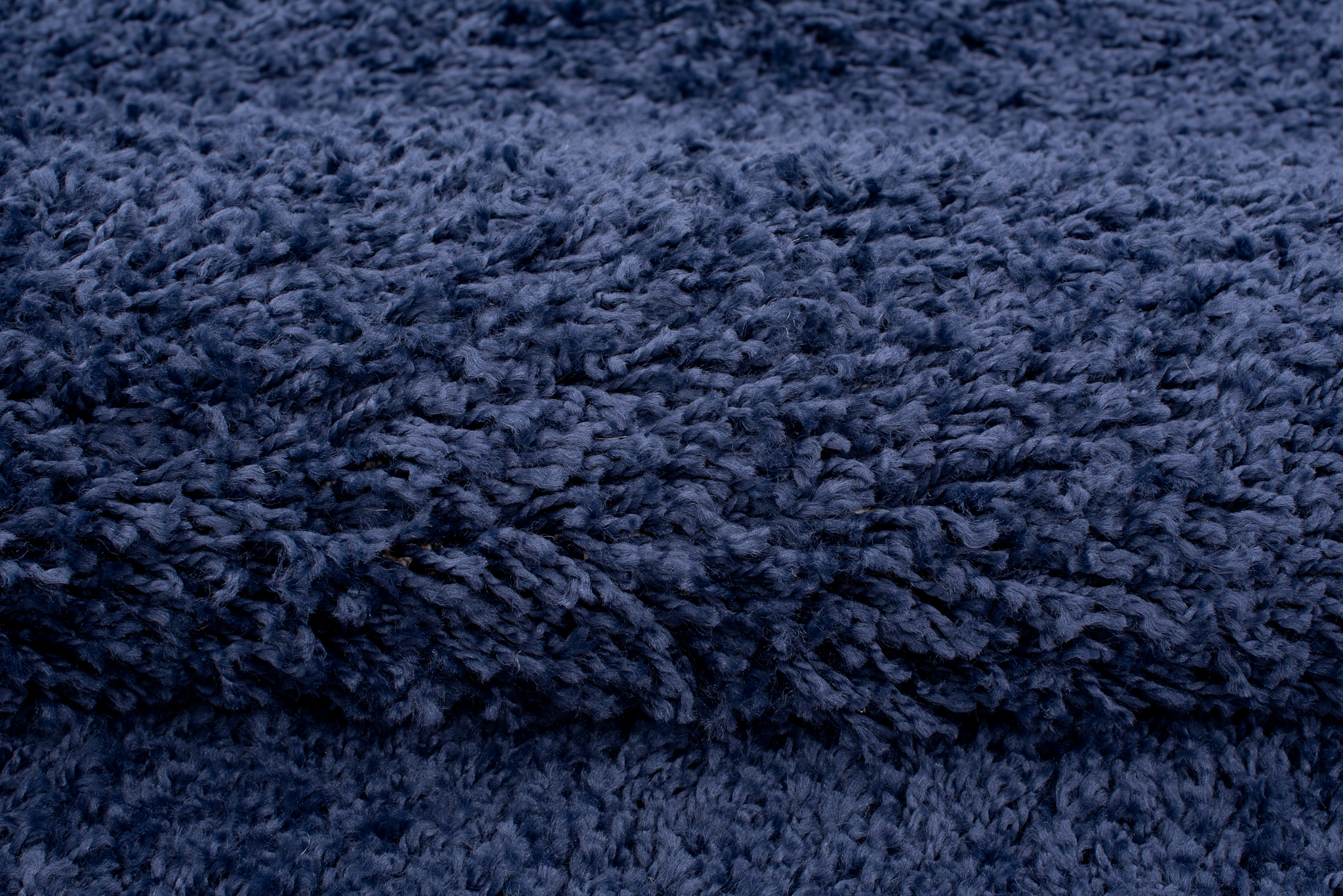 Covor Essence Pătrat Shaggy Bleumarin