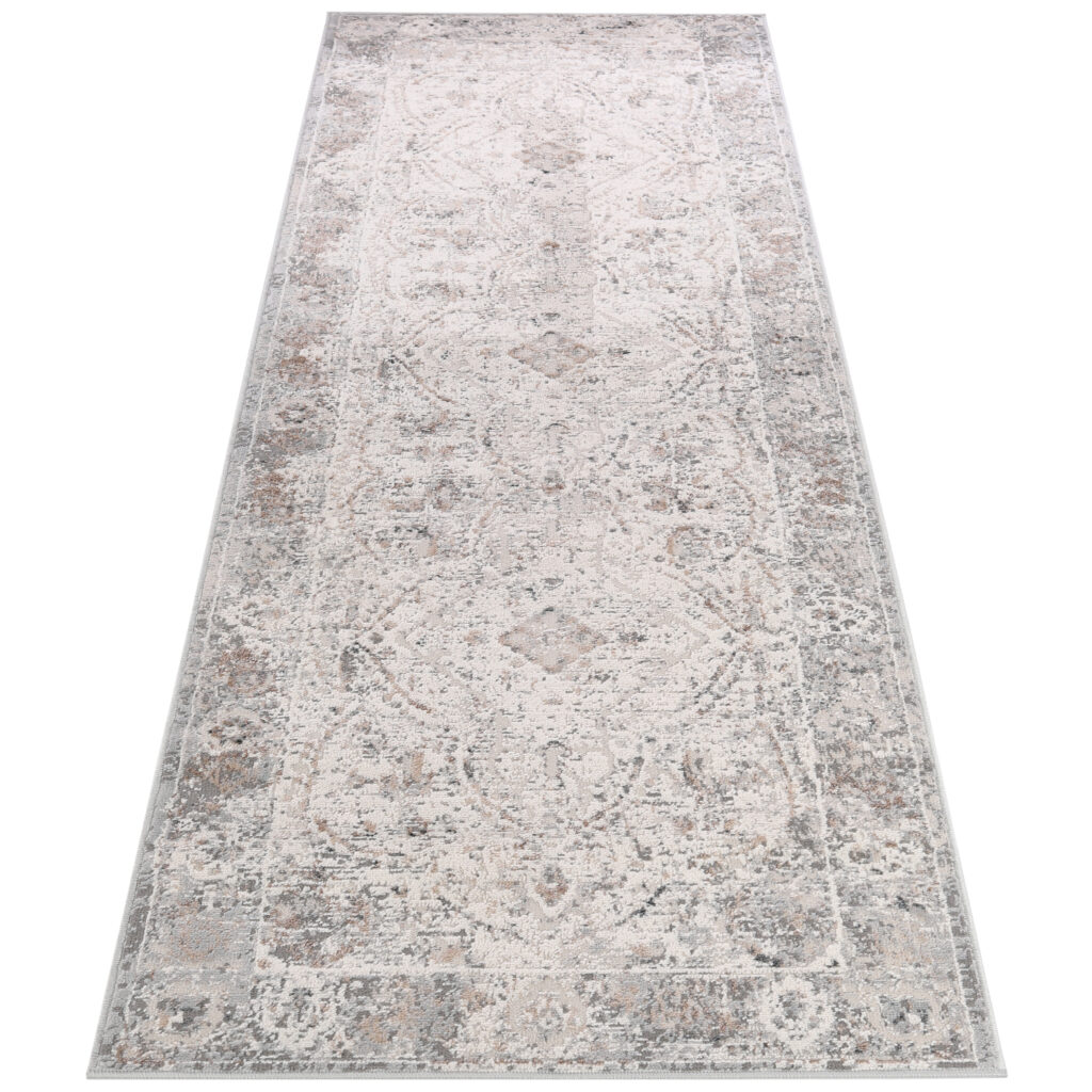 Covor Traversă Valley Gri Ornamente Vintage