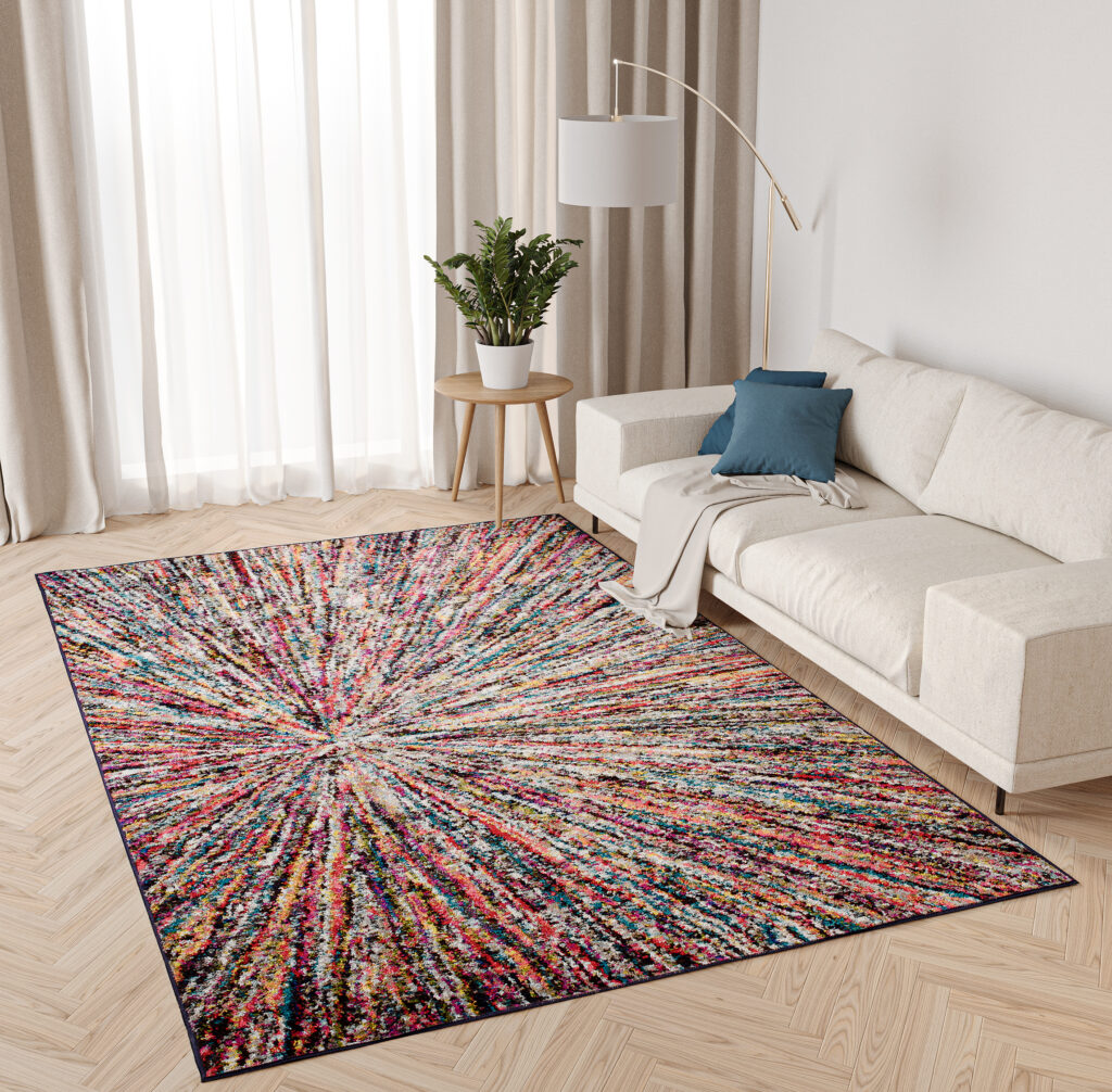Covor Salsa Multicolor Compoziție