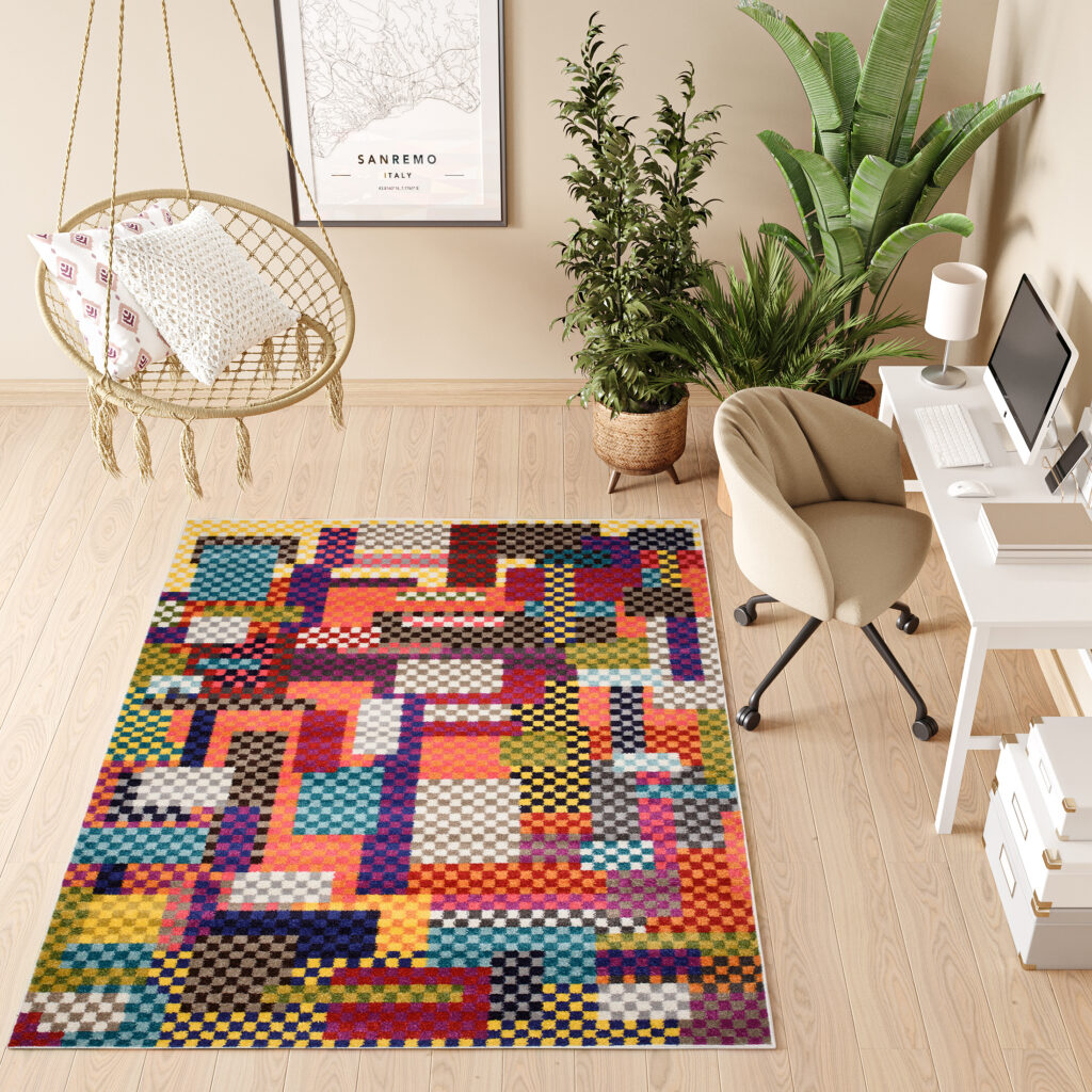 Covor Salsa Geometric Multicolor