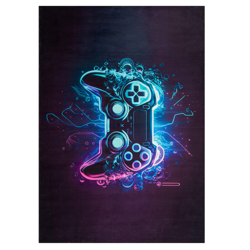 Covor Cosmo Game Neon De Joc Antiderapant