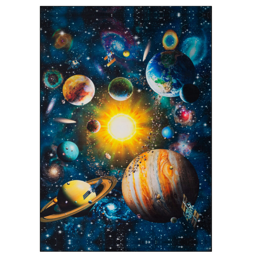 Covor Cosmo Game Planete Antiderapant