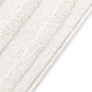 Covor Hygge Alb Rupt Linii