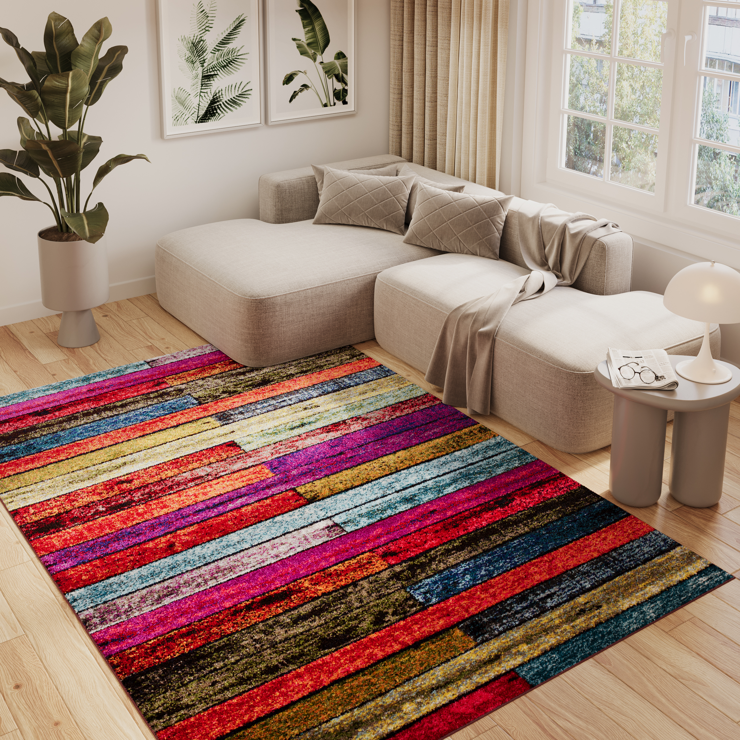Covor Salsa Multicolor Panouri