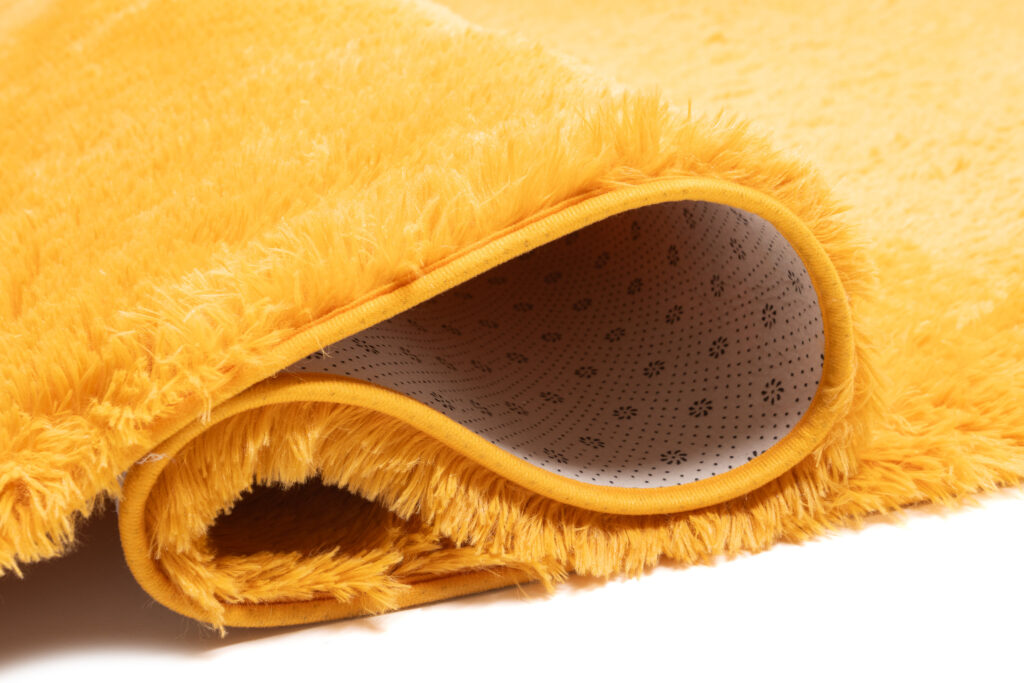 Covor Silk Portocaliu Antiderapant Shaggy
