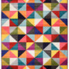 Covor Salsa Multicolor Triunghiuri