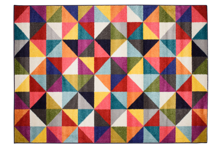 Covor Salsa Multicolor Triunghiuri