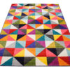 Covor Salsa Multicolor Triunghiuri
