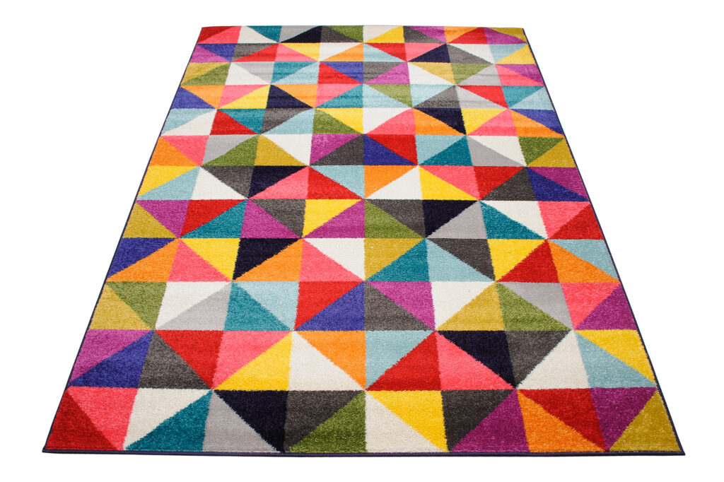 Covor Salsa Multicolor Triunghiuri