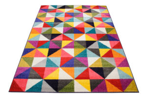 Covor Salsa Multicolor Triunghiuri