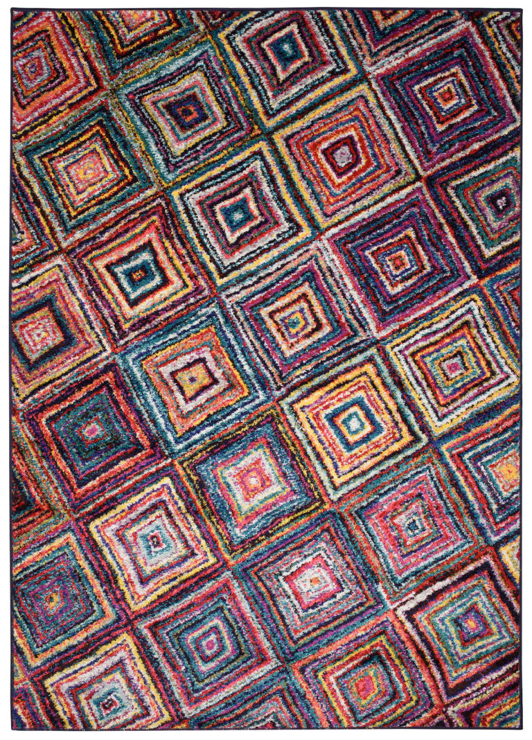 Covor Salsa Multicolor Abstract Romburi