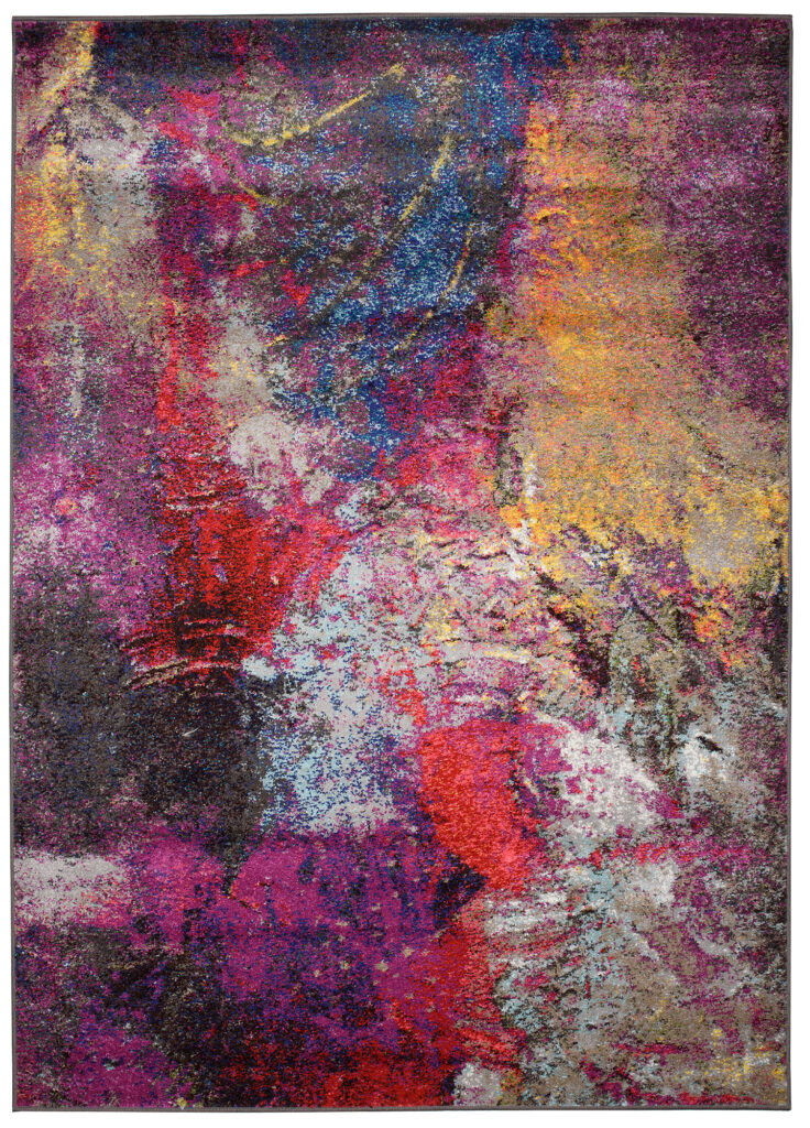 Covor Salsa Multicolor Întunecat Abstract