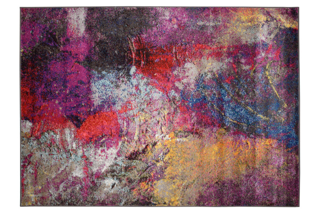 Covor Salsa Multicolor Întunecat Abstract