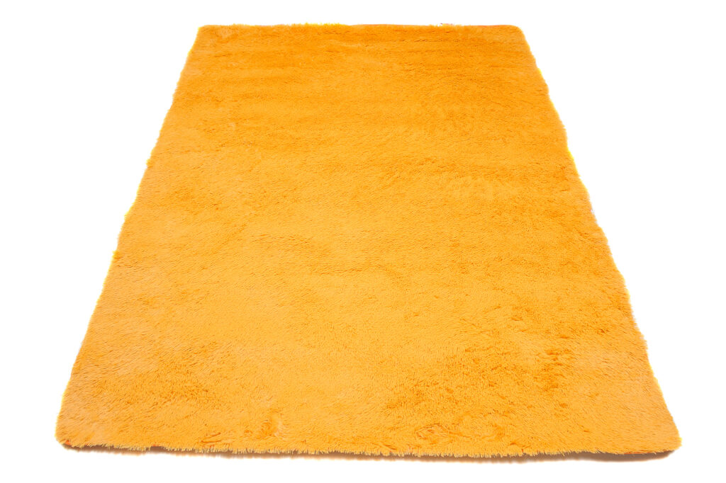 Covor Silk Portocaliu Antiderapant Shaggy