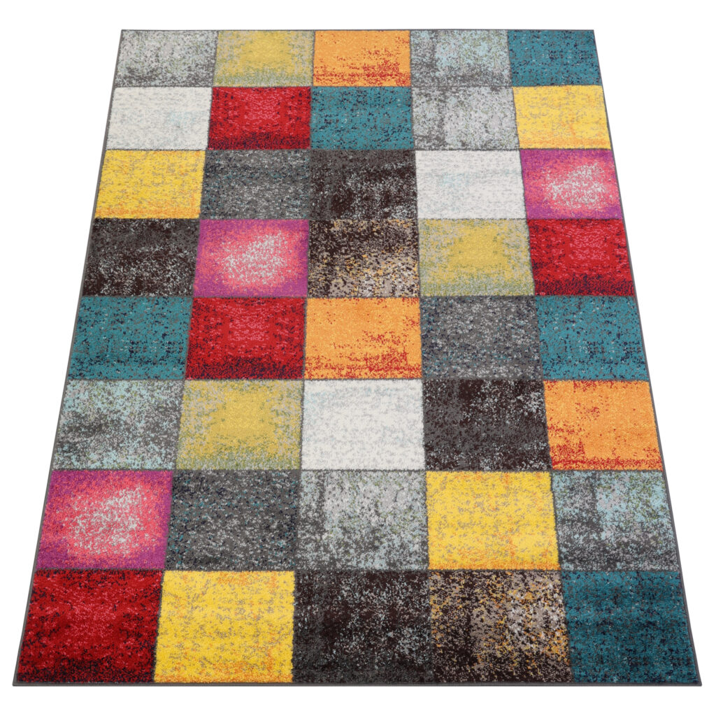 Covor Salsa Multicolor Pătrate