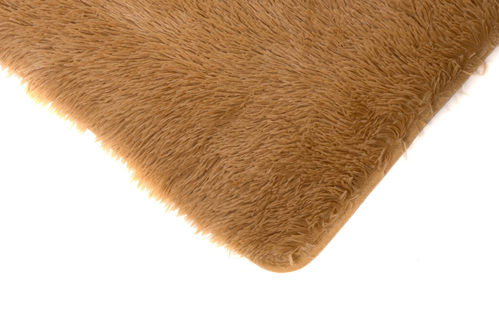 Covor Silk Bej Antiderapant Shaggy