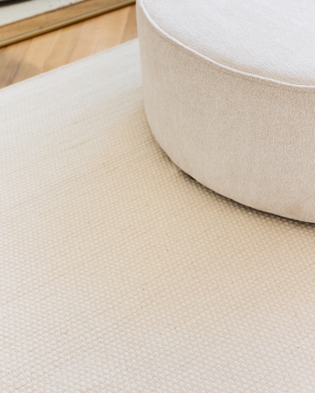 Covor Lână Loni Alb