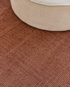 Covor Lână Loni Maro Închis