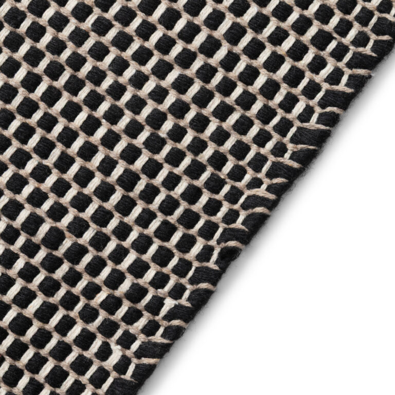 Covor Lână Loni Negru