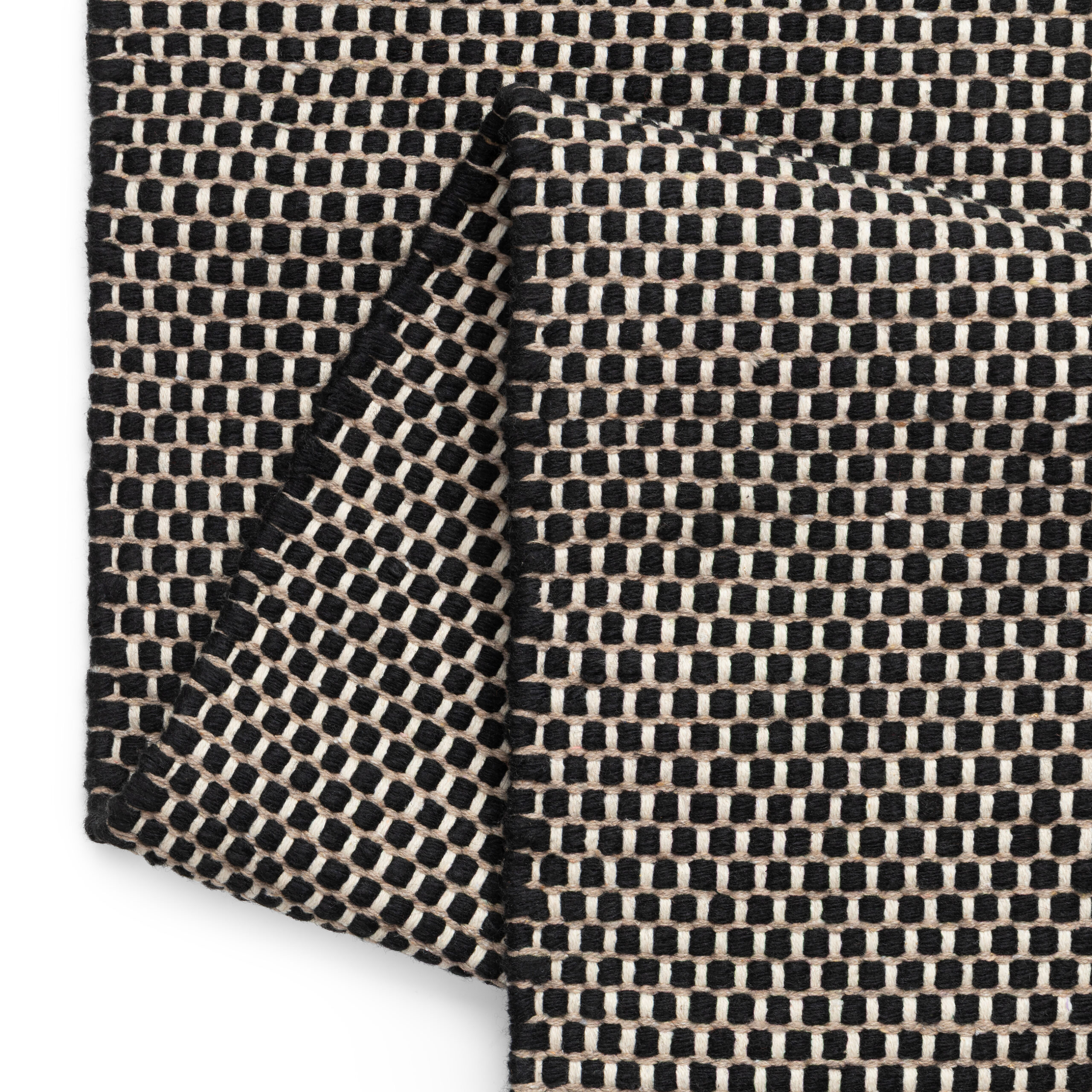 Covor Lână Loni Negru