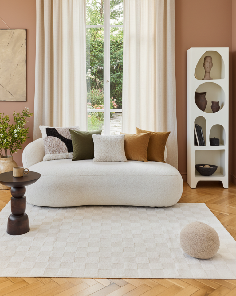 Covor Terra Crem Carouri