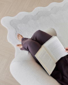 Covor Terra Crem Val Formă Neregulată