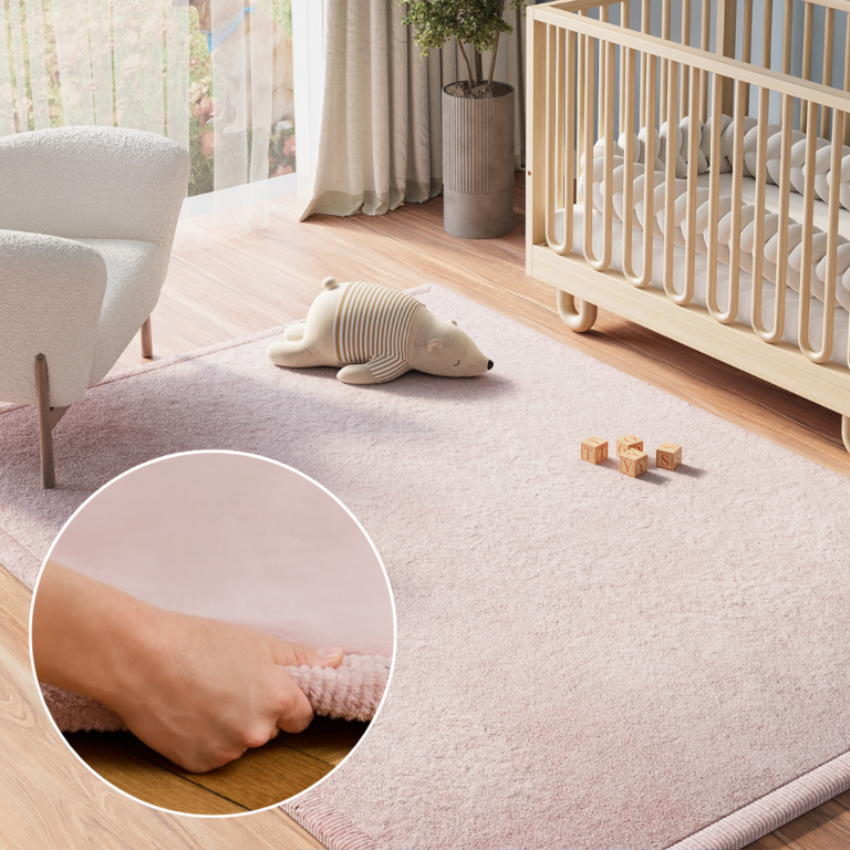 Covor pentru copii Fluffin Roz