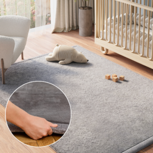 Covor pentru copii Fluffin Gri Închis