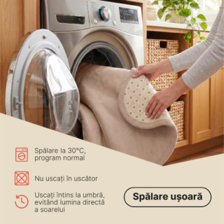 Covor pentru copii Fluffin Rotund Bej